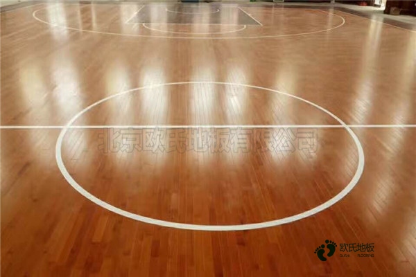 篮球场运动木地板安装价格是多少3