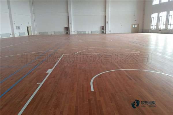 国产篮球馆木地板施工工艺3