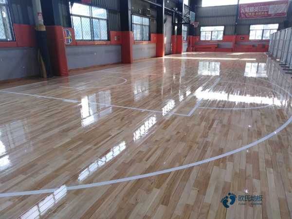 质量好体育地板施工方案3