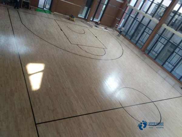 篮球木地板施工流程百度文库2